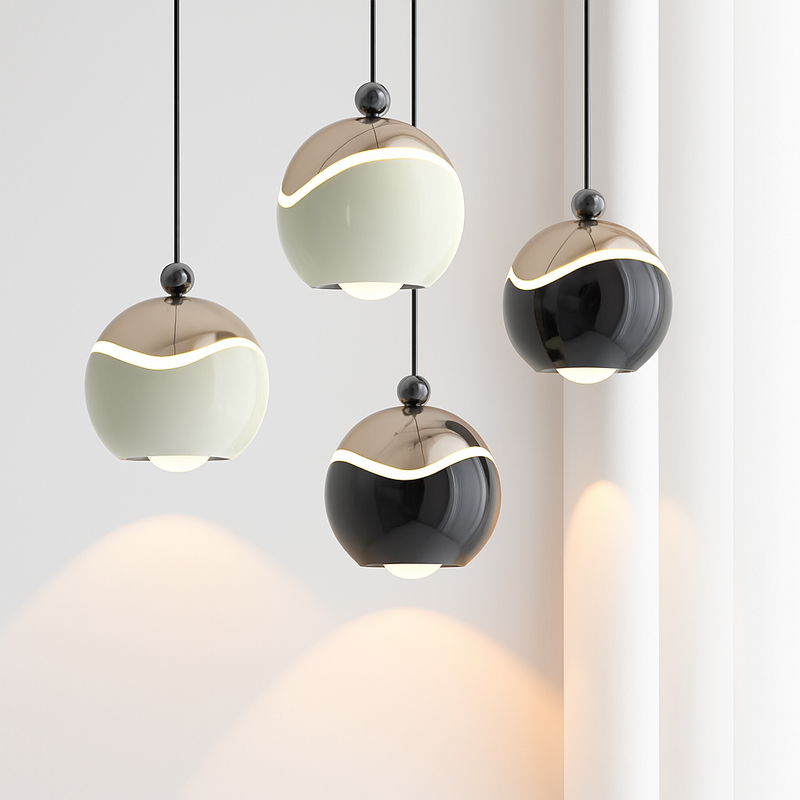 lustre à led pour une décoration moderne et élégante