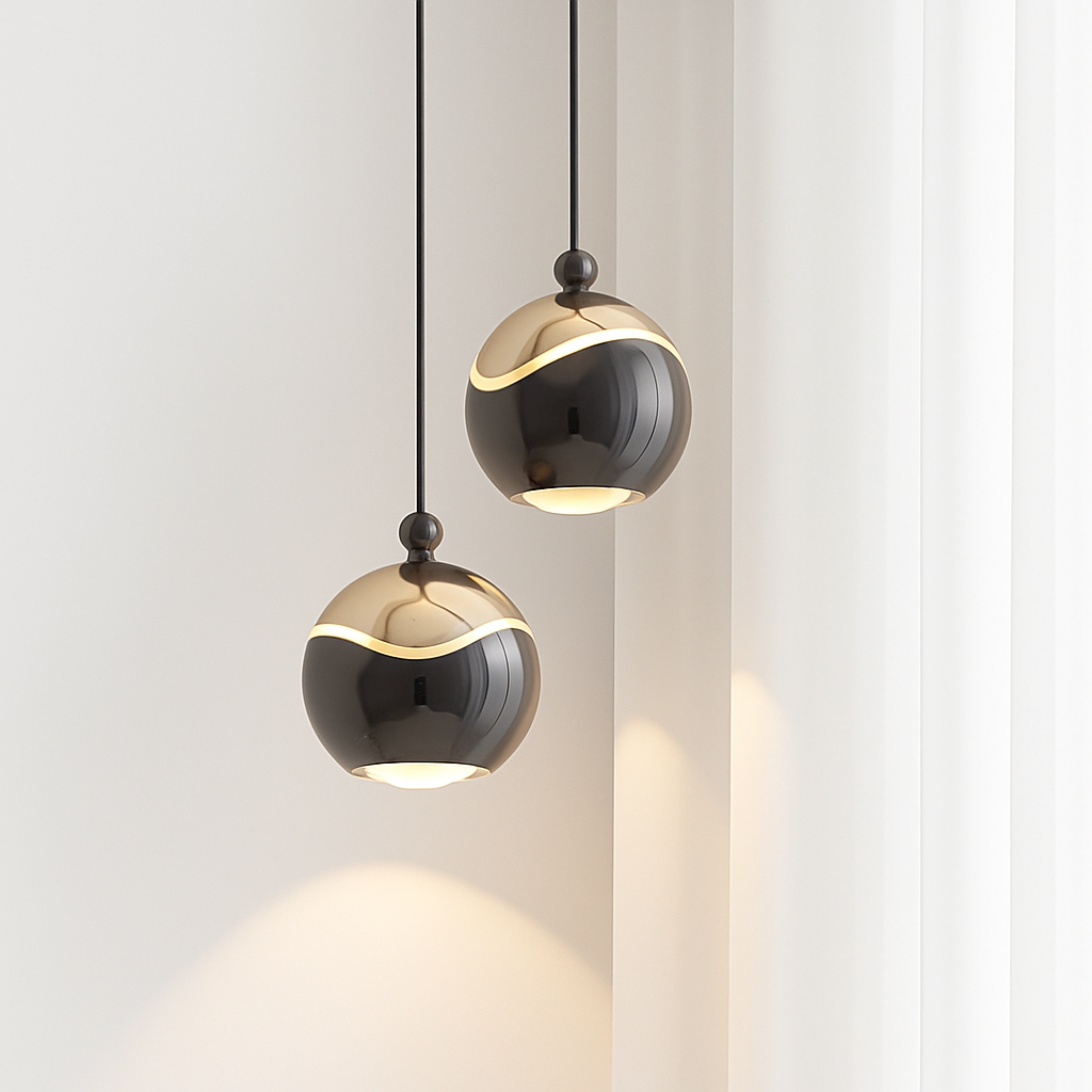 lustre à led pour une décoration moderne et élégante - vue 5 sur 11