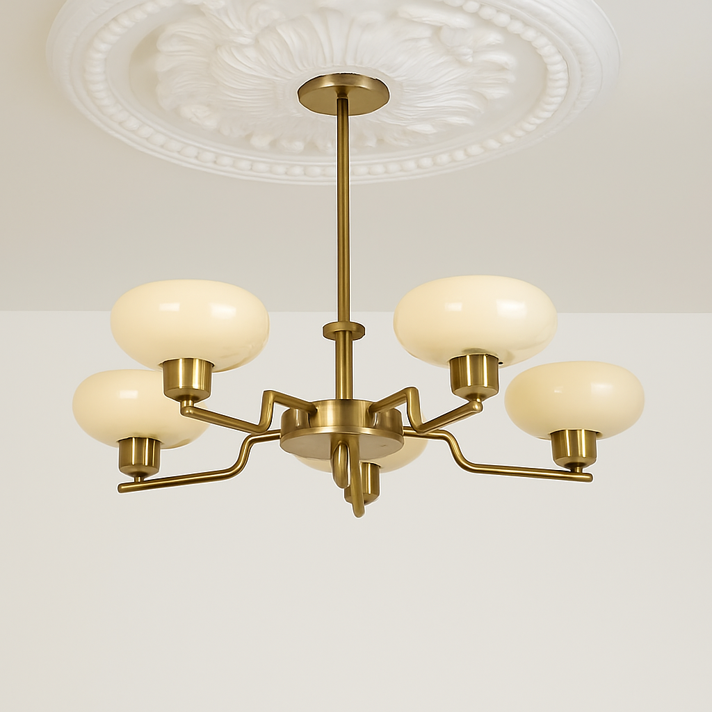 lustre led vintage style bauhaus éclairage suspendu créateur nordique - vue 12 sur 14