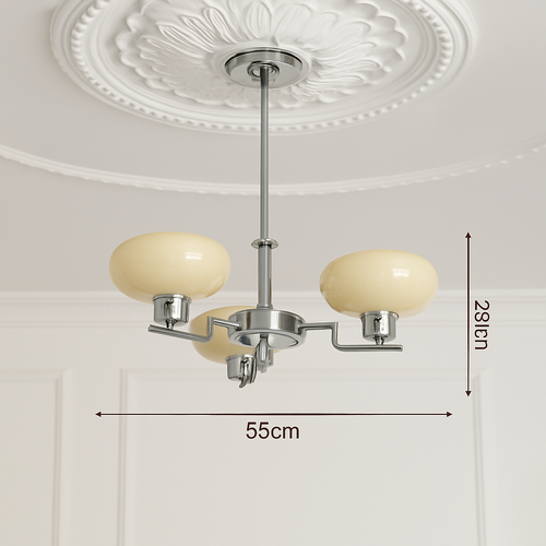 lustre led vintage style bauhaus éclairage suspendu créateur nordique