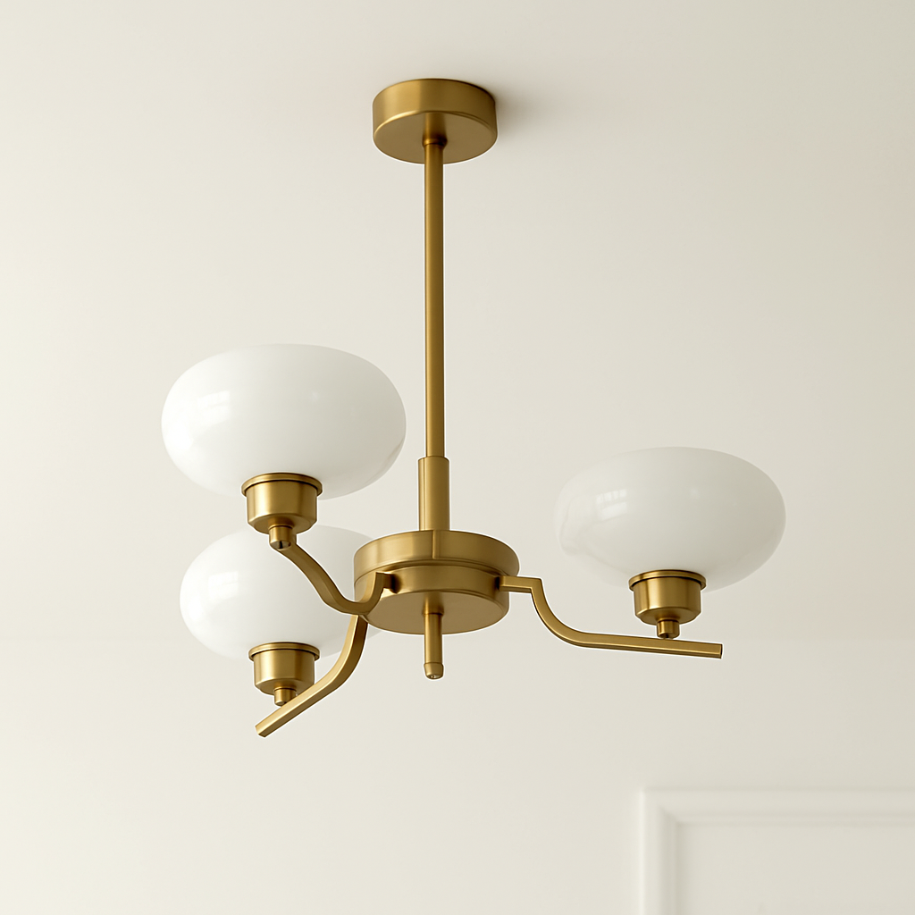 lustre led vintage style bauhaus éclairage suspendu créateur nordique - vue 7 sur 14