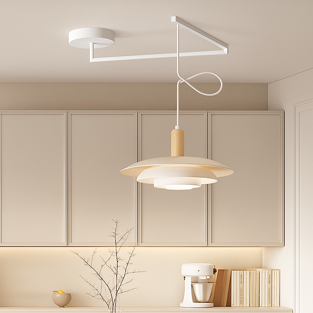 lustre moderne à bras pivotant pour bar et restaurant - vue 5 sur 15