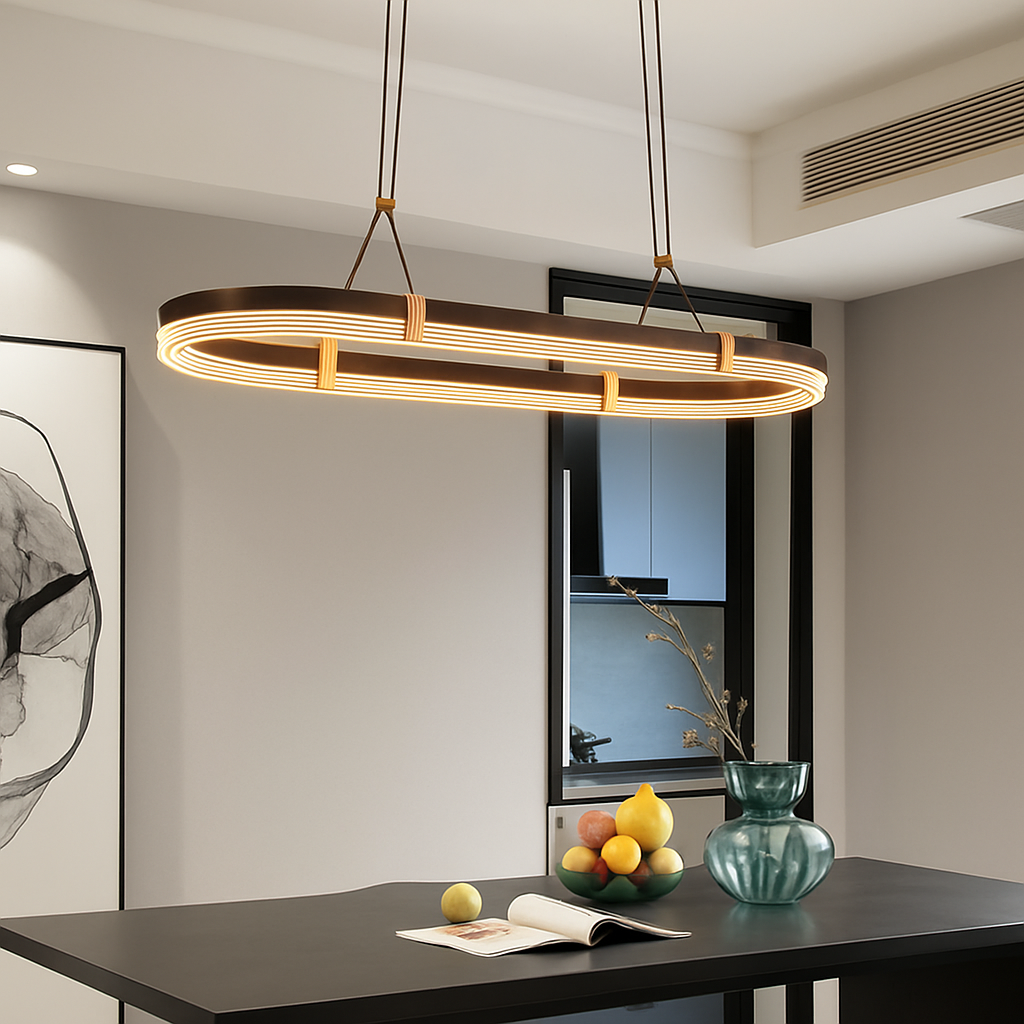 lustre moderne design pour salle à manger et bar - vue 3 sur 10