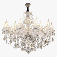 lustre moderne en cristal design pour décoration intérieure