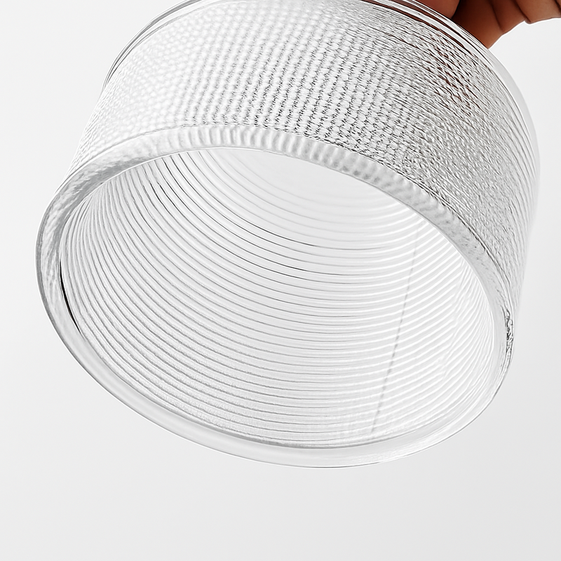 lustre moderne en verre design pour éclairage intérieur vintage