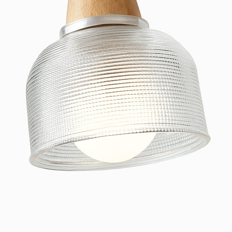 lustre moderne en verre design pour éclairage intérieur vintage