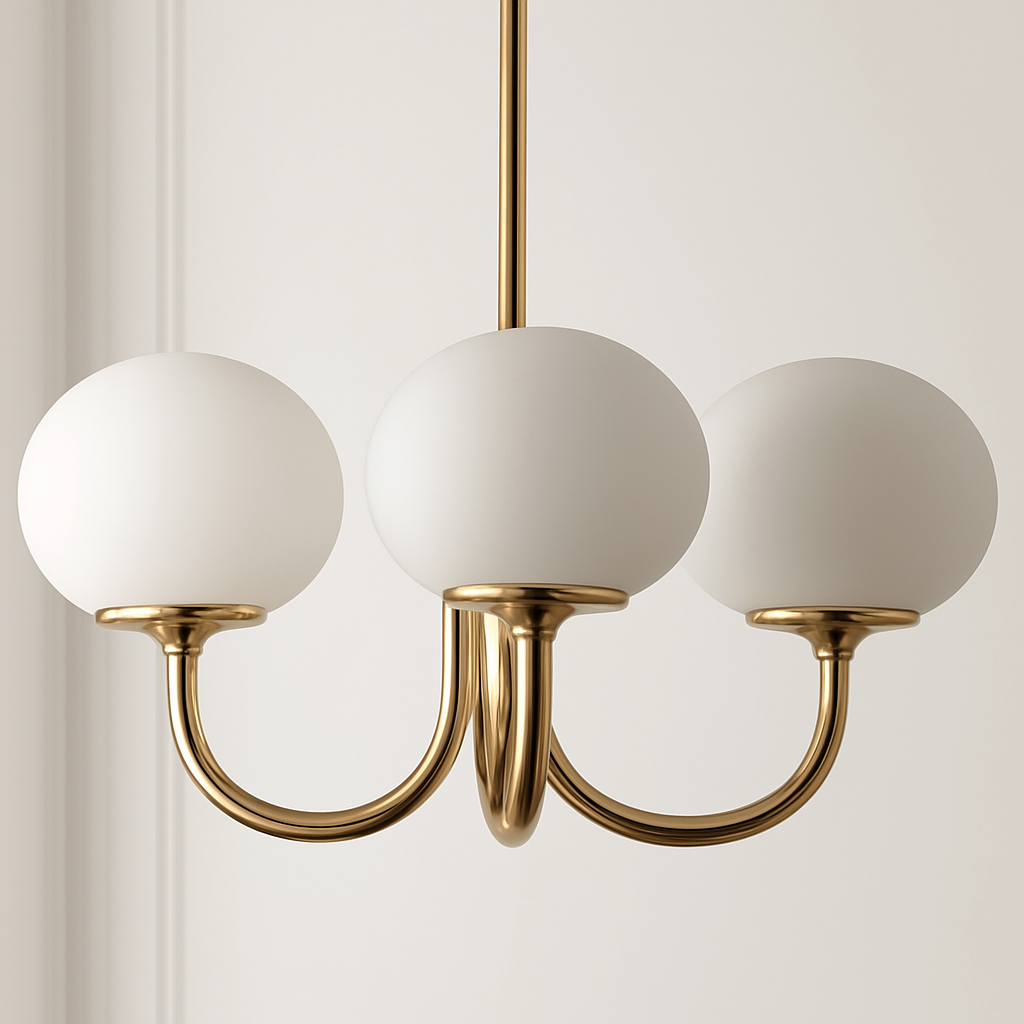 lustre moderne en verre pour décoration intérieure enfant - vue 5 sur 17
