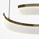 Modern circular minimal LED chandelier nordic design