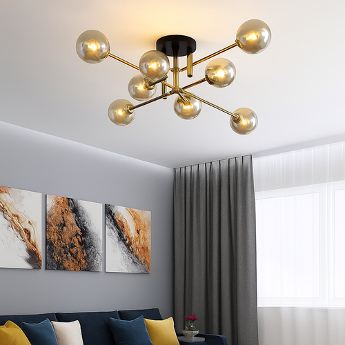 lustre moderne à leds simple suspension 	 design éclairage