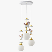 Modern minimalist nordic children's chandelier