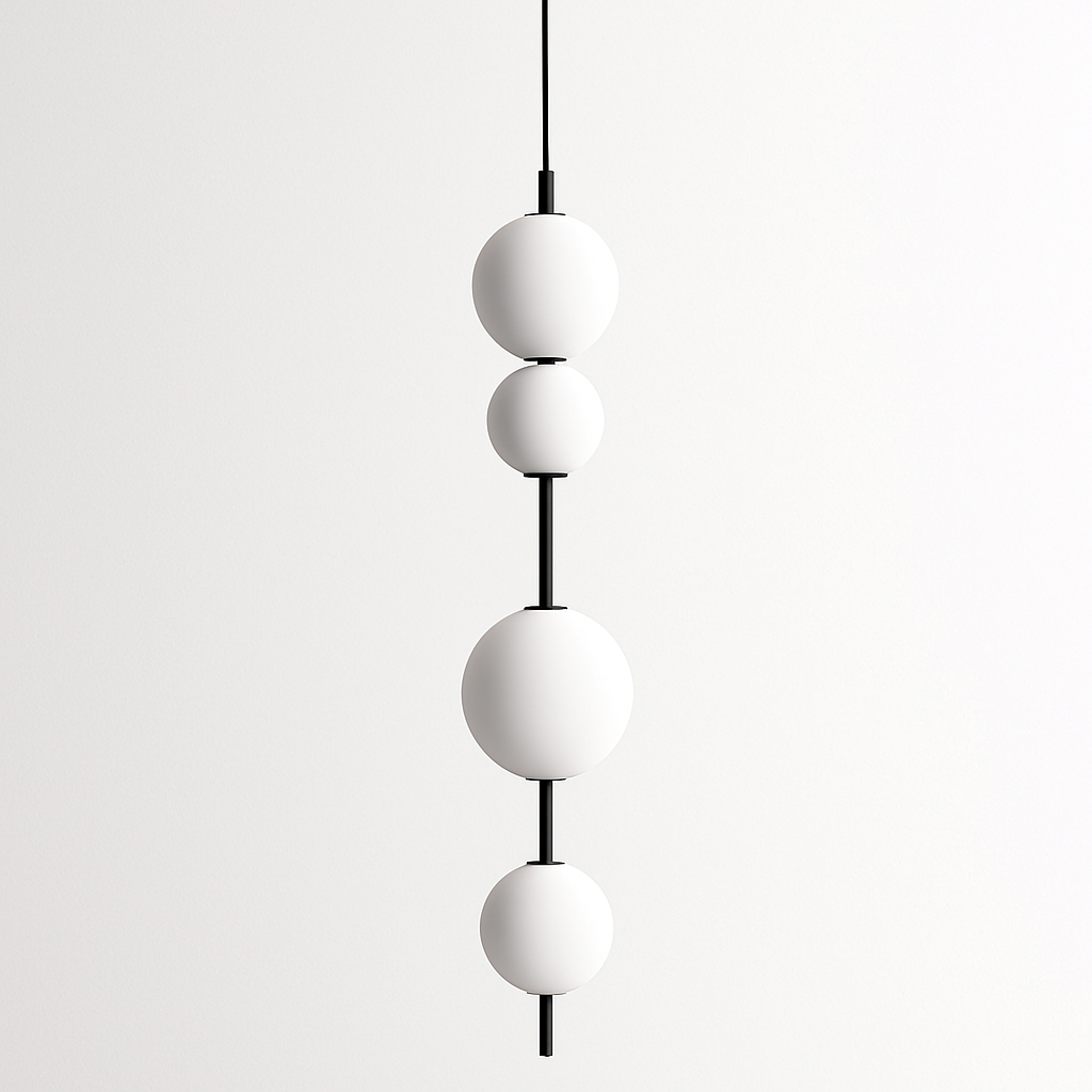 lustre moderne minimaliste pour décoration intérieure élégante