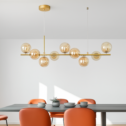 Modern minimalist nordic pendant chandelier for home - vue 6 sur 9