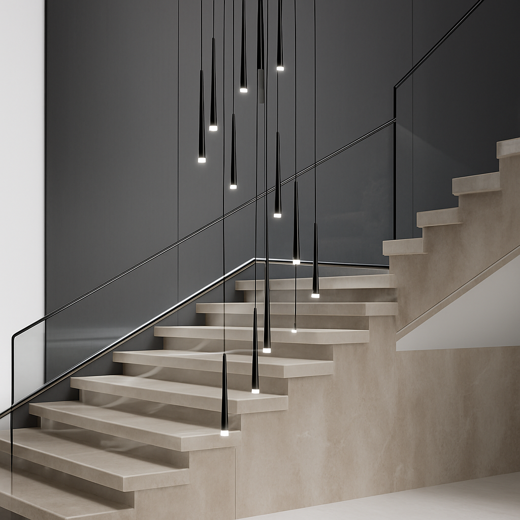 lustre moderne pour décoration intérieure et éclairage élégant - vue 3 sur 13