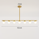 lustre nordique en verre pour éclairage intérieur moderne