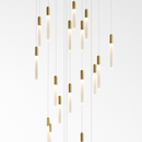 Minimalist Nordic pendant chandelier for modern villas and penthouses