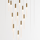 Minimalist Nordic pendant chandelier for modern villas and penthouses