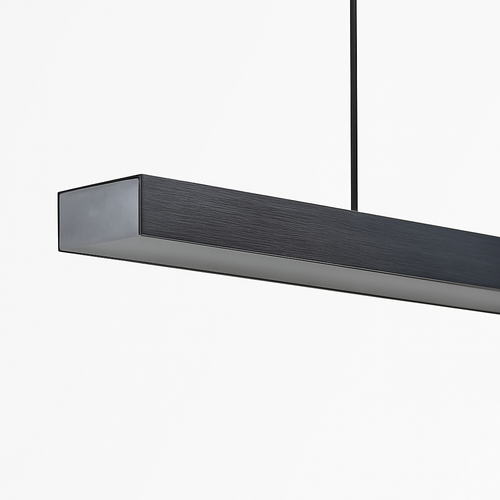 Modern nordic minimalist LED chandelier for long bar, office or dining room - vue 5 sur 24