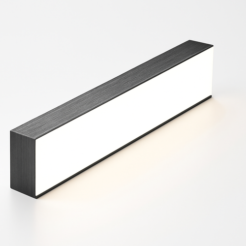 Modern nordic minimalist LED chandelier for long bar, office or dining room - vue 6 sur 24
