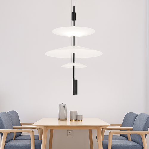 Luxury nordic minimalist postmodern chandelier for interiors - vue 4 sur 13