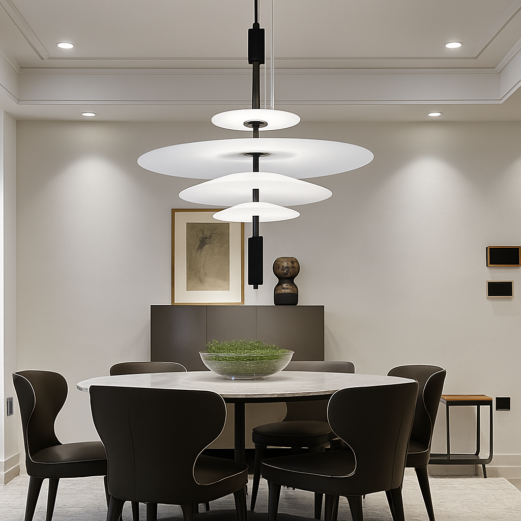 Luxury nordic minimalist postmodern chandelier for interiors - vue 5 sur 13