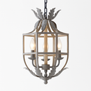 lustre style loft américain vintage en fer nordique rural