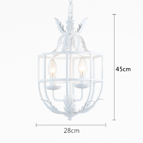 lustre style loft américain vintage en fer nordique rural