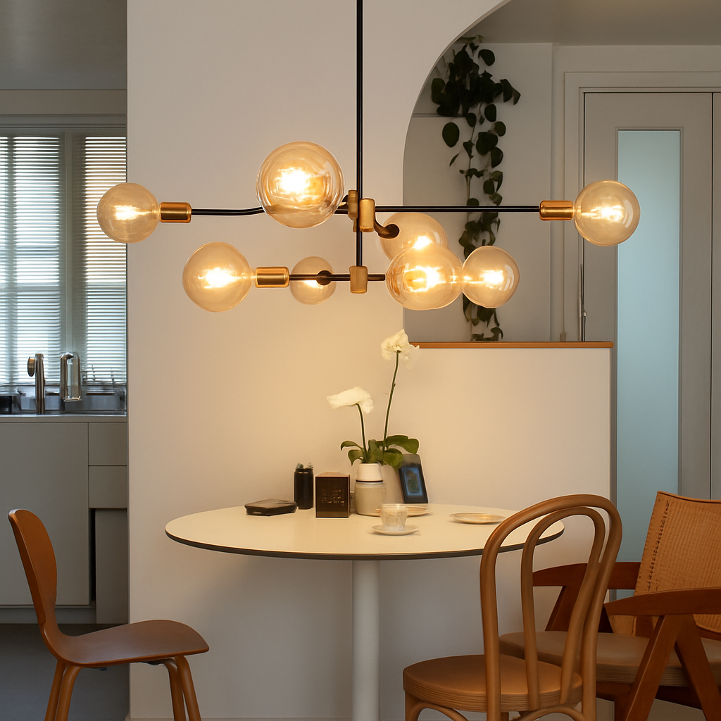 lustre suspendu led moderne nordique pour décoration intérieure - vue 11 sur 10