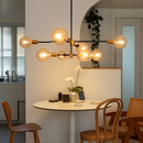 lustre suspendu led moderne nordique pour décoration intérieure