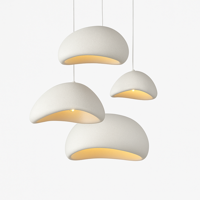 lustre suspendu moderne japonais fait main pour intérieur et café