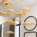 Lustre Villa Moderne Minimaliste Luxe Créatif Tournant Escalier Long