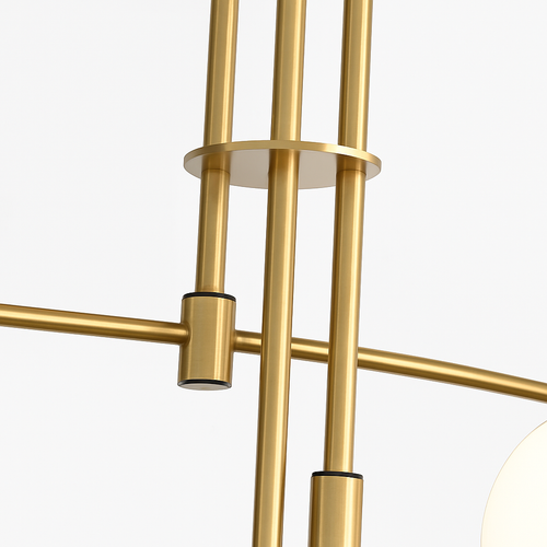 lustres en verre pour barre de suspension cuisine