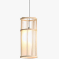 Lustres LED à tête unique de Style japonais