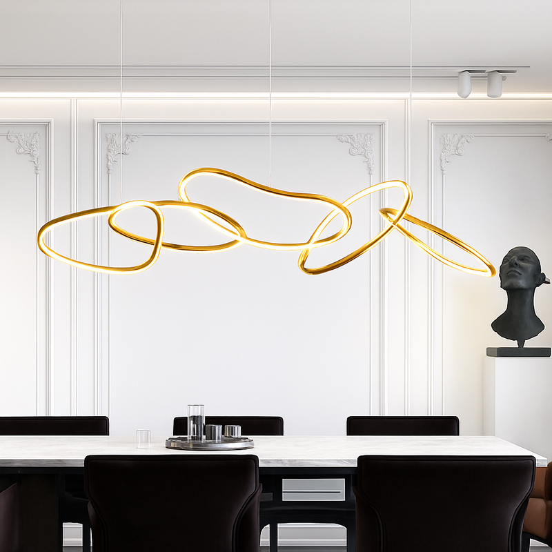 Lustres modernes lampes suspendues pour salon lampes de plafond suspendues vintage salle à manger éclairage intérieur suspension