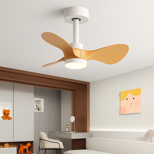 mini ventilateur de plafond moderne avec lumières pour enfants - vue 2 sur 13