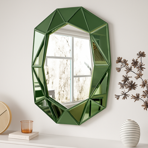 miroir mural moderne décoratif style vintage irrégulier
