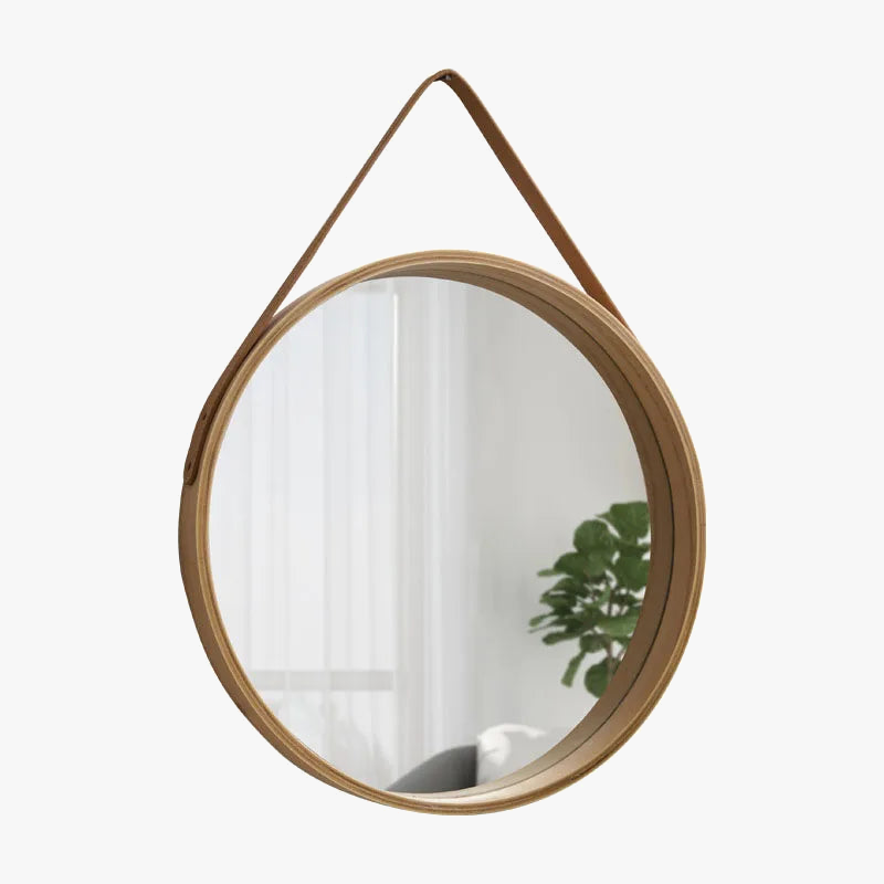 Miroir en bois