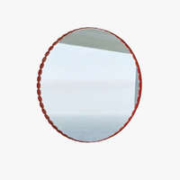 miroirs décoratifs rétro nordiques ronds personnalisés pour décoration intérieure