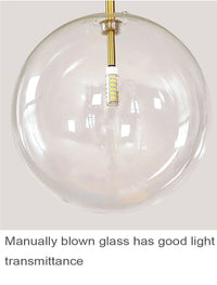 Suspension LED au design nordique moderne