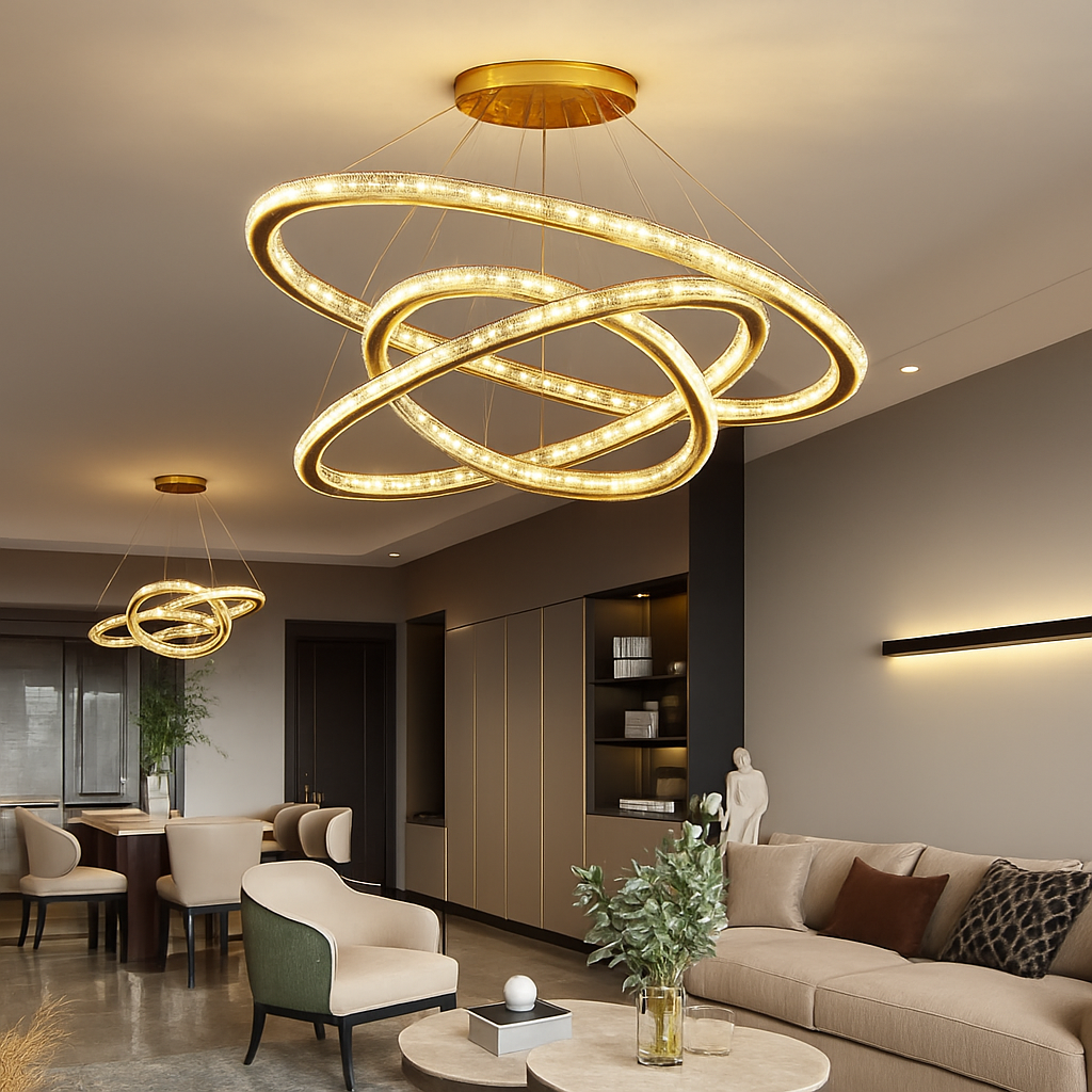 Moonriver Lighting Suspension en cristal modernes pour plafond salon chambre lustre décorations pour la maison suspension lumière lustre - vue 5 sur 14
