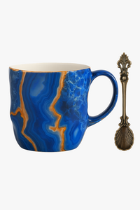 Mug café effet cristal élégant déco maison bureau