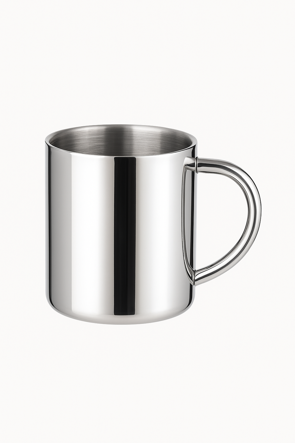 Mug café inox double paroi avec anse incassable - vue 2 sur 2