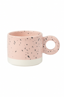 Mug céramique motif encre éclaboussée design 280ml