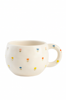 Mug ceramique motif irregulier style coreen creatif