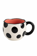 Mug céramique motif irrégulier style coréen mignon