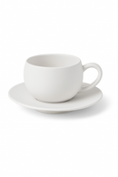 Mug ceramique style pierre volcanique avec soucoupe