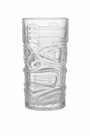 Mug tiki en verre transparent style bar cocktail
