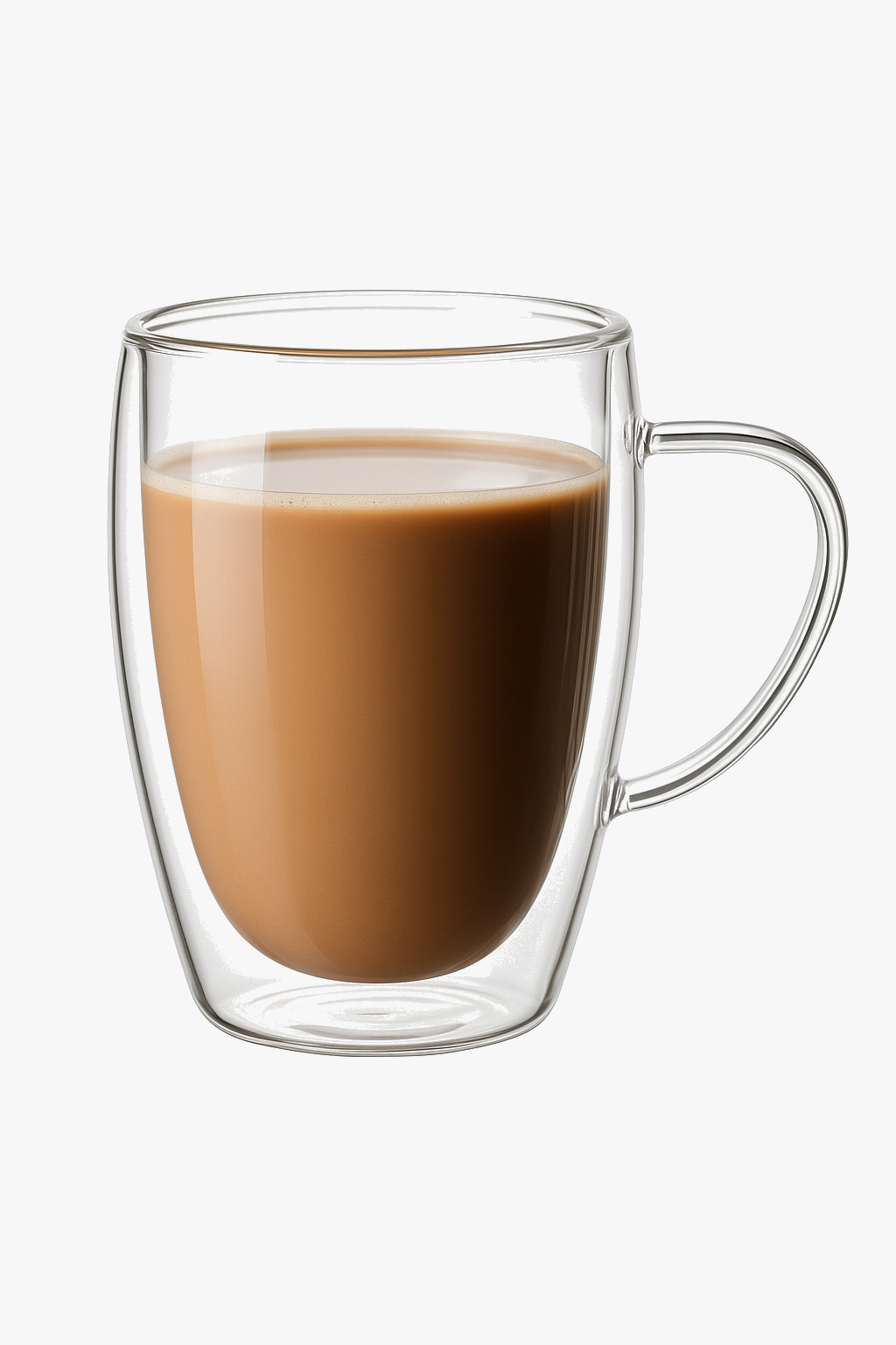 Mug verre double paroi isolant style moderne