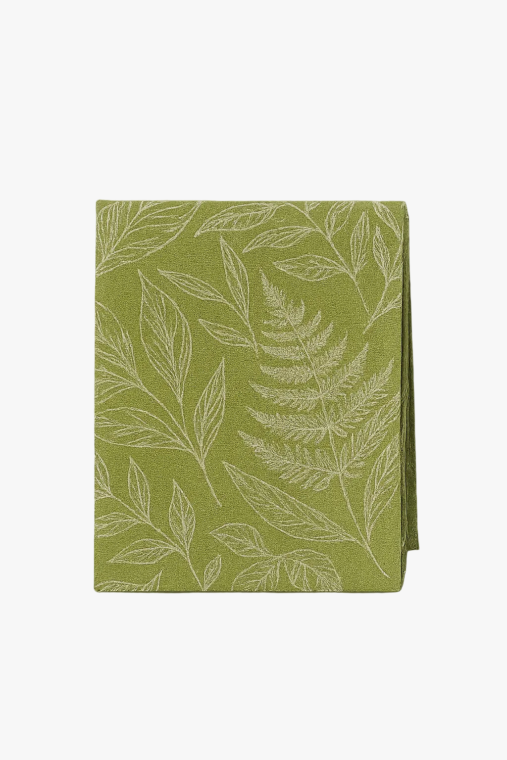 Nappe imperméable imprimée feuilles style american polyester table