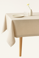 Nappe impermeable motif carreaux style lin cuisine salle