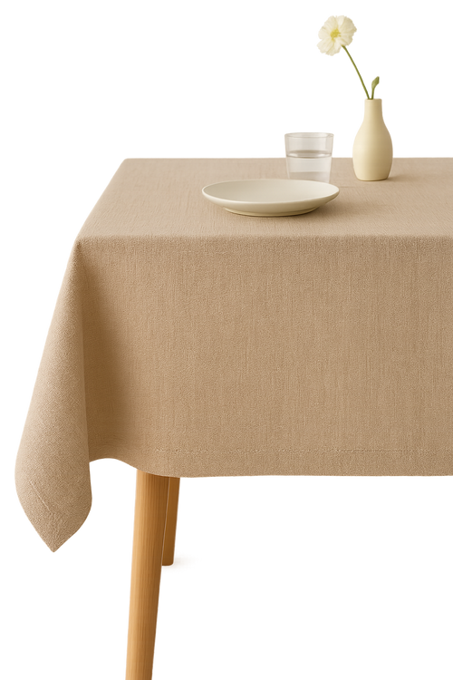 Nappe imperméable style champêtre anti taches tissu infroissable - vue 2 sur 2